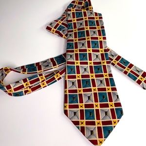 Colours by Alexander Julian men’s vintage necktie